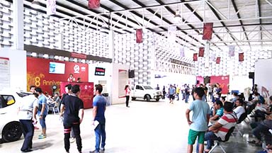 タイ　オークション会場